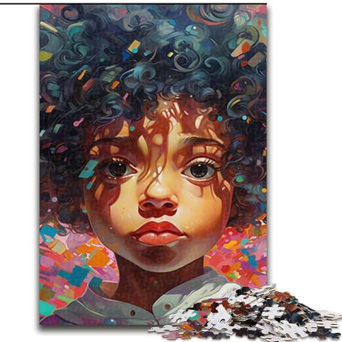 1000-teiliges Puzzle, farbenfrohes und schönes Puzzle aus Pappe, Spielzeug, Geschenk, pädagogisches, intellektuelles, entspannendes Familienspiel, 1000 Teile(26x38cm) von XHAXING