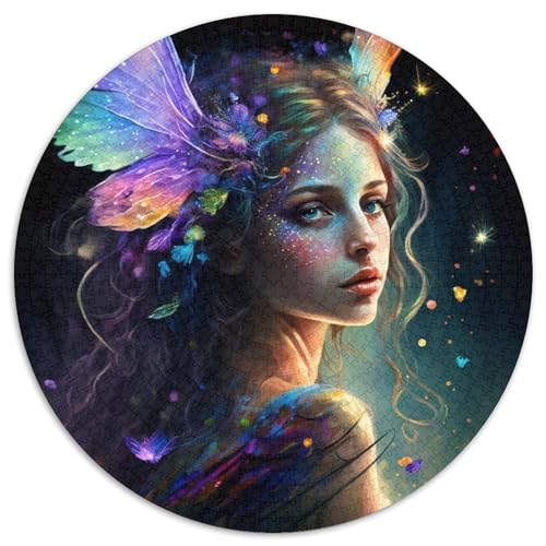 1000-teiliges Puzzle, schönes Elfenmädchen, 1000-teiliges Puzzle für Erwachsene, anspruchsvolles Denkspiel, Familienaktivität, Heimdekoration, (Größe 67,5 x 67,5 cm) von XHAXING