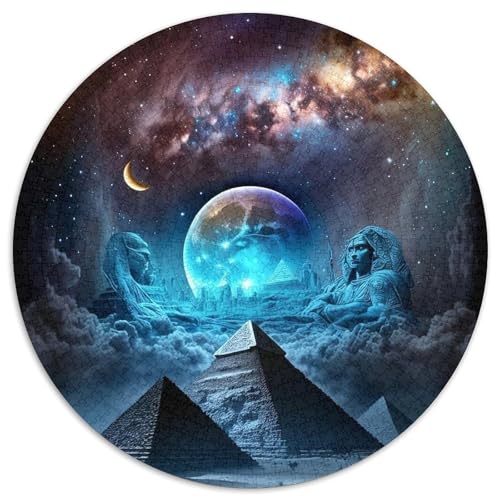 1000-teiliges Puzzle „Außerirdischer Planet“, 1000-teiliges Puzzle für Erwachsene, anspruchsvolles Denkspiel, Familienaktivität, Heimdekoration, (Größe 67,5 x 67,5 cm) von XHAXING