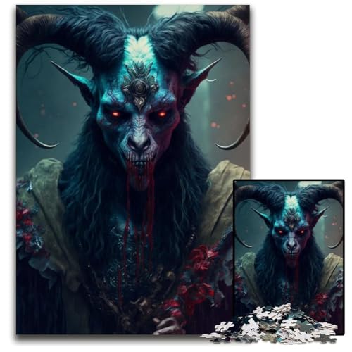 1000-teiliges Puzzle „Der Dunkle Lord“ für Erwachsene, Denksportspiel, interaktives Familienspiel, geeignet für Kinder ab 14 Jahren, 26x38cm 1000-teiliges Puzzle „Der Dunkle Lord“ für Erwachsene, Denksportspiel, interaktives Familienspiel, geeignet für Kinder ab 14 Jahren, 26x38cm von XHAXING