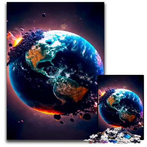 1000-teiliges Puzzle „Ende der Welt“ aus Pappe für Erwachsene, Spielgeschenk für Erwachsene, interaktives Familienspiel, Gehirntrainingsgeschenk, 26x38cm 1000-teiliges Puzzle „Ende der Welt“ aus Pappe für Erwachsene, Spielgeschenk für Erwachsene, interaktives Familienspiel, Gehirntrainingsgeschenk, 26x38cm von XHAXING