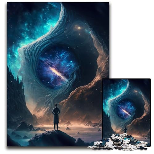 1000-teiliges Puzzle „Space Observer“ für Erwachsene, Denksportspiel, interaktives Familienspiel, geeignet für Kinder ab 14 Jahren, 26x38cm 1000-teiliges Puzzle „Space Observer“ für Erwachsene, Denksportspiel, interaktives Familienspiel, geeignet für Kinder ab 14 Jahren, 26x38cm von XHAXING