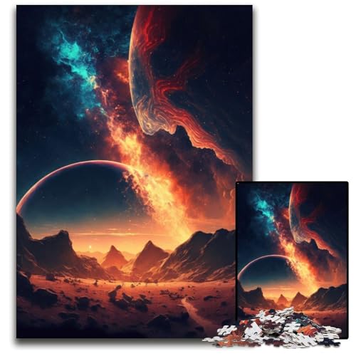 1000-teiliges Puzzle „Sunset Fantasy“ für Erwachsene, Denkspiel, interaktives Familienspiel, geeignet für Kinder ab 14 Jahren, 50x75cm 1000-teiliges Puzzle „Sunset Fantasy“ für Erwachsene, Denkspiel, interaktives Familienspiel, geeignet für Kinder ab 14 Jahren, 50x75cm von XHAXING