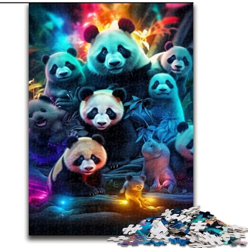 1000-teiliges Puzzle Afrikanische Tiere aus Holz, Geburtstage, Weihnachten, Halloween, Erntedankfest, Ostern, 1000 Stück(50x75cm) von XHAXING