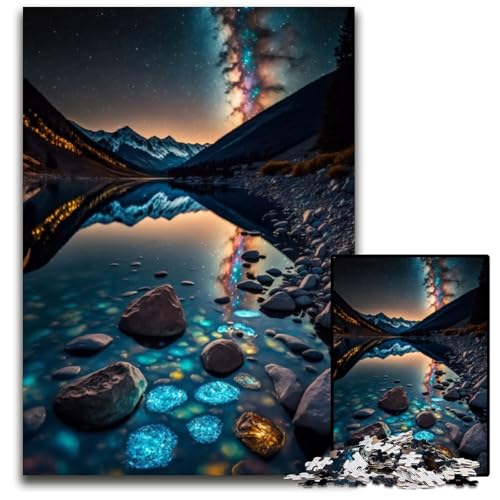 1000-teiliges Puzzle-Geschenk, Edelstein-Kosmos-Reflexion, Karton-Puzzle für Erwachsene, Familie und Freunde, geeignet für Kinder ab 14 Jahren, 26x38cm 1000-teiliges Puzzle-Geschenk, Edelstein-Kosmos-Reflexion, Karton-Puzzle für Erwachsene, Familie und Freunde, geeignet für Kinder ab 14 Jahren, 26x38cm von XHAXING