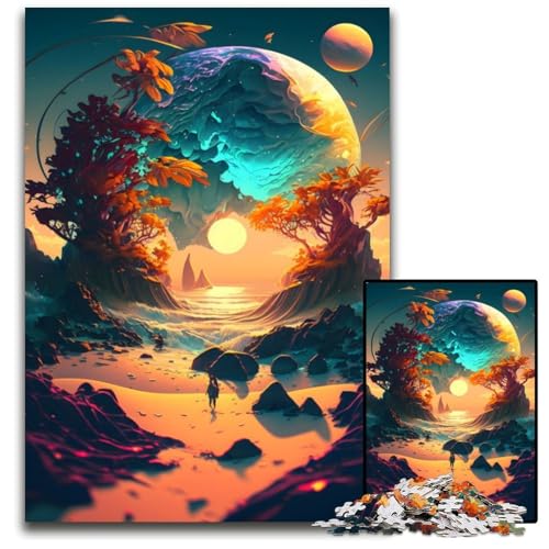 1000-teiliges Puzzle-Geschenk, Valley Vista-Holzpuzzle für Erwachsene, Familie und Freunde, geeignet für Kinder ab 14 Jahren, 50x75cm 1000-teiliges Puzzle-Geschenk, Valley Vista-Holzpuzzle für Erwachsene, Familie und Freunde, geeignet für Kinder ab 14 Jahren, 50x75cm von XHAXING