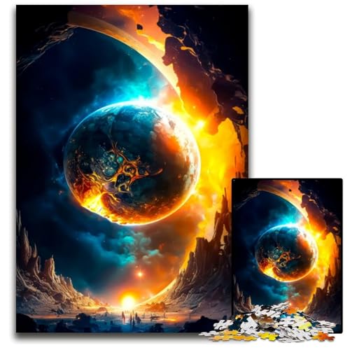1000-teiliges Puzzle-Geschenkuniversum, anspruchsvolles Denkspiel für Teenager, 50x75cm 1000-teiliges Puzzle-Geschenkuniversum, anspruchsvolles Denkspiel für Teenager, 50x75cm von XHAXING