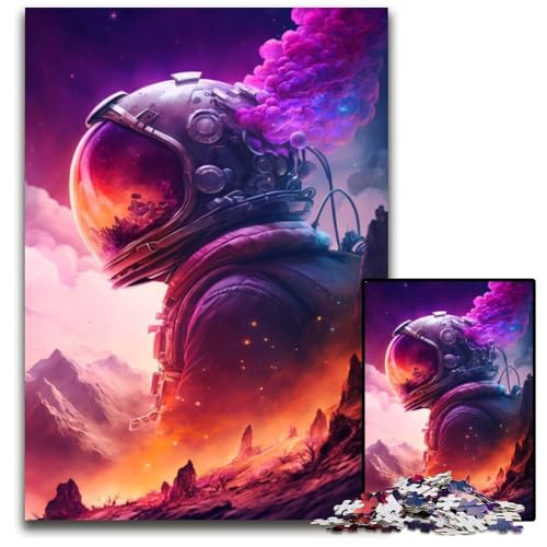 1000-teiliges Puzzle für Erwachsene, Astronauten-Galaxie-Puzzles für Erwachsene, für Teenager und Familienspaß – DIY-Denkspiel, Geschenk, 26 x 38 cm 1000-teiliges Puzzle für Erwachsene, Astronauten-Galaxie-Puzzles für Erwachsene, für Teenager und Familienspaß – DIY-Denkspiel, Geschenk, 26 x 38 cm von XHAXING