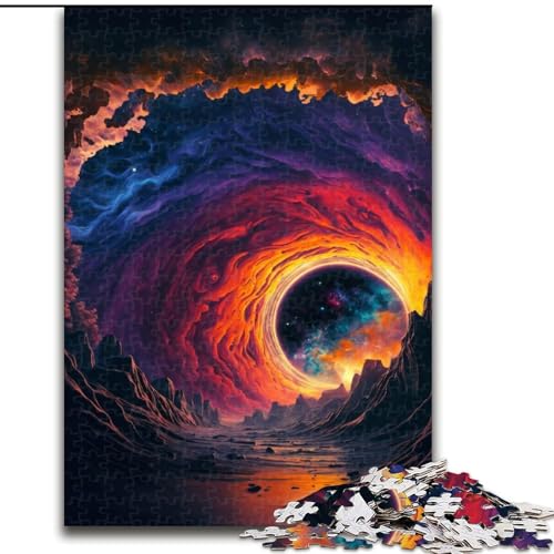 1000-teiliges Puzzle für Erwachsene, End of The Universe, aus Holz, Spielzeug, Geschenk, pädagogisches, intellektuelles, entspannendes Familienspiel, 1000 Teile(50x75cm) von XHAXING