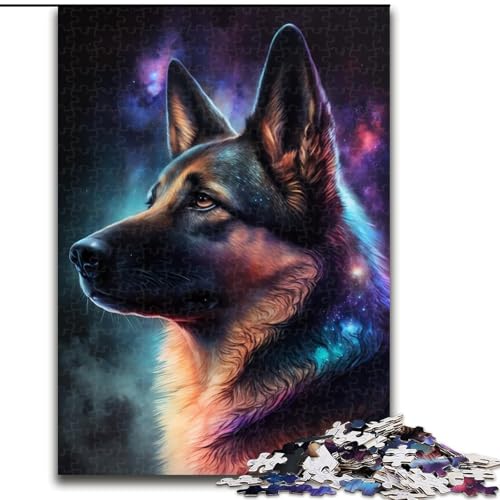 1000-teiliges Puzzle für Erwachsene, Galaxy Shepherd-Puzzle aus Pappe, Denkspiel, interaktives Familienspiel, geeignet für Kinder ab 14 Jahren, 1000 Teile(26x38cm) von XHAXING