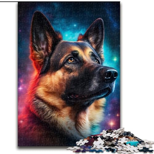 1000-teiliges Puzzle für Erwachsene, Galaxy Shepherd-Puzzle aus Pappe, ideales Weihnachts- oder Geburtstagsgeschenk, Partyspiel-Spielzeug, 1000 Teile(26x38cm) von XHAXING