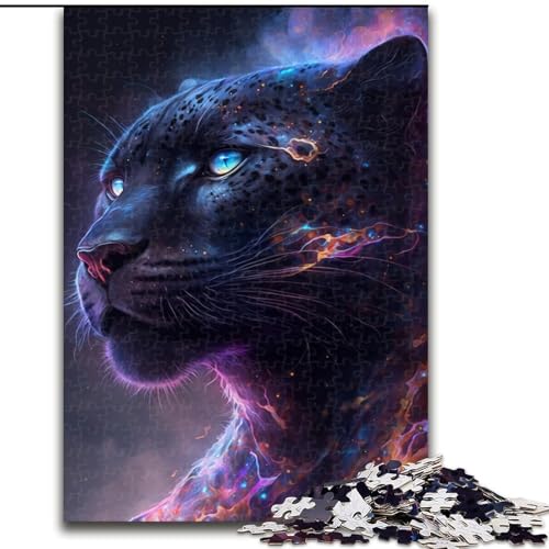 1000-teiliges Puzzle für Erwachsene, Lightning Chihuahua-Puzzle aus Pappe, Geburtstage, Feiertage und Heimdekoration, 1000 Teile(26x38cm) von XHAXING
