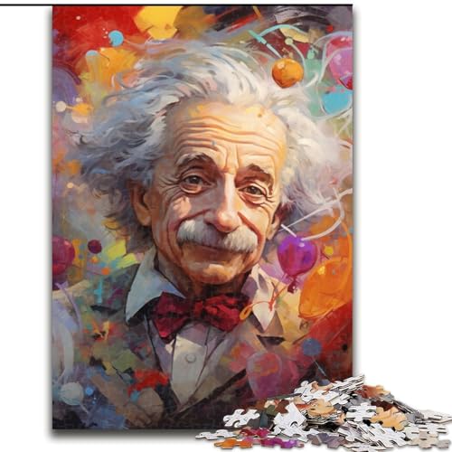 1000-teiliges Puzzle für Erwachsene, Traumwissenschaftler-Puzzle aus Holz, Spielzeug, Geschenk, pädagogisches, intellektuelles, entspannendes Familienspiel, 1000 Teile(50x75cm) von XHAXING