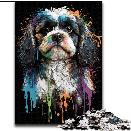 1000-teiliges Puzzle für Erwachsene, buntes Teddy-Puzzle aus Pappe, anspruchsvolles Denkspiel für Teenager, unterhaltsames interaktives Spiel für die ganze Familie, 1000 Teile(26x38cm) von XHAXING