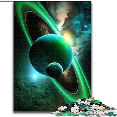 1000-teiliges Puzzle für Erwachsene, farbenfrohe Träume, Universum-Puzzles aus Holz, ideal für die Dekoration zu Hause und im Büro, Geburtstag, 1000 Teile(50x75cm) von XHAXING