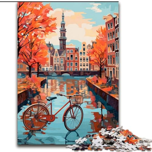 1000-teiliges Puzzle für Erwachsene, japanische Tempel, aus Pappe, Spielzeug, Geschenk, lehrreich, intellektuell, entspannend, lustiges Familienspiel, 1000 Teile(26x38cm) von XHAXING