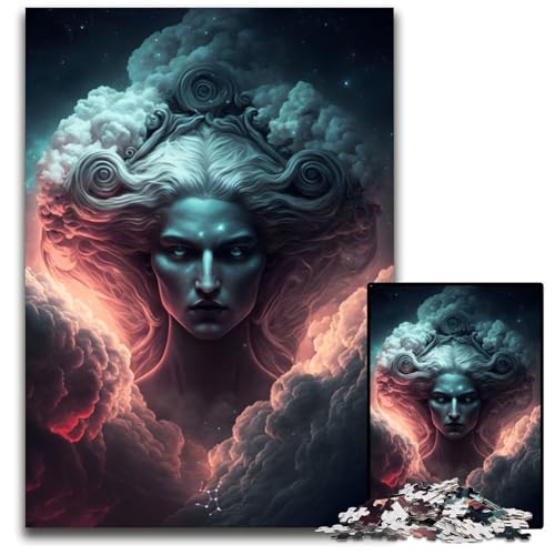 1000-teiliges Puzzle für Erwachsene „Pure Virgo“, Puzzles für Erwachsene für Teenager und Familienspaß – DIY-Denkspiel als Geschenk, 26x38cm 1000-teiliges Puzzle für Erwachsene „Pure Virgo“, Puzzles für Erwachsene für Teenager und Familienspaß – DIY-Denkspiel als Geschenk, 26x38cm von XHAXING