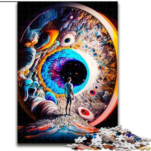 1000-teiliges Puzzle für Erwachsene Into The New World aus Pappe, ideales Weihnachts- oder Geburtstagsgeschenk, Partyspiel-Spielzeug, 1000 Teile(26x38cm) von XHAXING