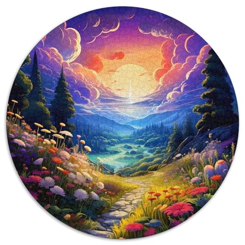 1000-teiliges Puzzle für Erwachsene im japanischen Stil, 1000-teiliges Puzzle, anspruchsvolles Denkspiel für Teenager, Spaß für den Spieleabend mit der Familie (67,5 x 67,5 cm) von XHAXING