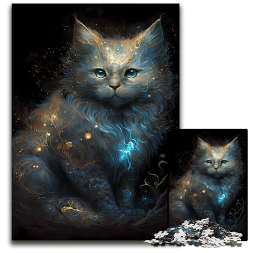 1000-teiliges Puzzle mit Perserkatzen-Motiv, Holzpuzzle für Erwachsene, Spiel für Erwachsene, Geschenk, interaktives Familienspiel, Gehirn-Herausforderung, Geschenk, 50x75cm 1000-teiliges Puzzle mit Perserkatzen-Motiv, Holzpuzzle für Erwachsene, Spiel für Erwachsene, Geschenk, interaktives Familienspiel, Gehirn-Herausforderung, Geschenk, 50x75cm von XHAXING