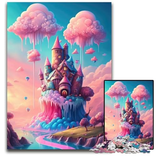 Candyland für Kinderzimmer Puzzle 1000 Teile für Erwachsene Schwierige Puzzles für Erwachsene Herausforderndes Denkspiel - Entspannendes Spielzeug für Teenager 26X38CM/10.23x14.96inch Candyland für Kinderzimmer Puzzle 1000 Teile für Erwachsene Schwierige Puzzles für Erwachsene Herausforderndes Denkspiel - Entspannendes Spielzeug für Teenager 26X38CM/10.23x14.96inch von XHAXING