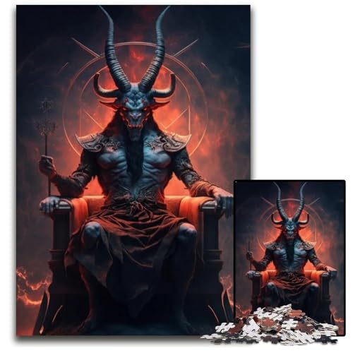 Dark Lord 1000-teiliges Puzzle für Erwachsene, anspruchsvolles DIY-Denkspiel, perfektes Familienspiel oder dekoratives Geschenk, 26x38cm Dark Lord 1000-teiliges Puzzle für Erwachsene, anspruchsvolles DIY-Denkspiel, perfektes Familienspiel oder dekoratives Geschenk, 26x38cm von XHAXING