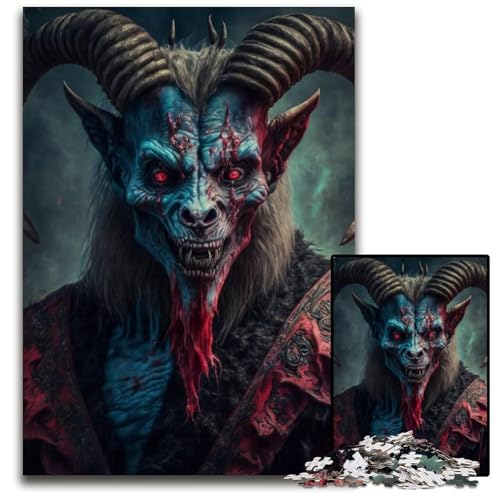 Dark Lord Puzzles 1000 Teile für Erwachsene Schwierige Puzzles für Erwachsene Herausforderndes Denkspiel - Entspannendes Spielzeug für Teenager 26X38CM/1023x1496inch von XHAXING