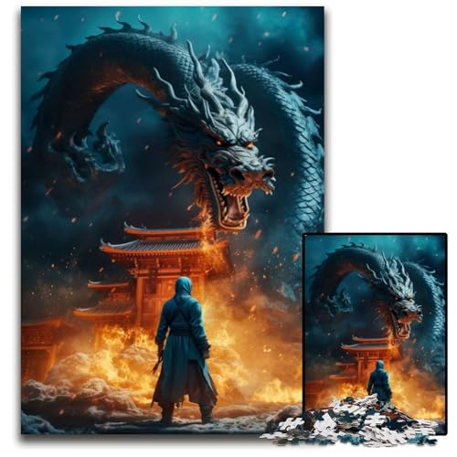 Der Drachenlord, 1000-teiliges Puzzle für Erwachsene, schwierige Rätsel für Erwachsene, anspruchsvolles Denkspiel für Teenager, Spaß für den Familienspieleabend, 26x38cm Der Drachenlord, 1000-teiliges Puzzle für Erwachsene, schwierige Rätsel für Erwachsene, anspruchsvolles Denkspiel für Teenager, Spaß für den Familienspieleabend, 26x38cm von XHAXING