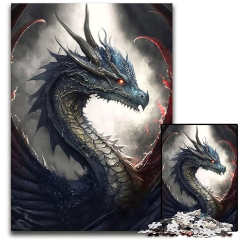 Draco II Draco II Puzzles für Erwachsene, 1000 unmögliche Puzzles für Erwachsene für Teenager, Familienspieleabend, hirnfordernde Geschenkidee, 26x38cm Draco II Draco II Puzzles für Erwachsene, 1000 unmögliche Puzzles für Erwachsene für Teenager, Familienspieleabend, hirnfordernde Geschenkidee, 26x38cm von XHAXING