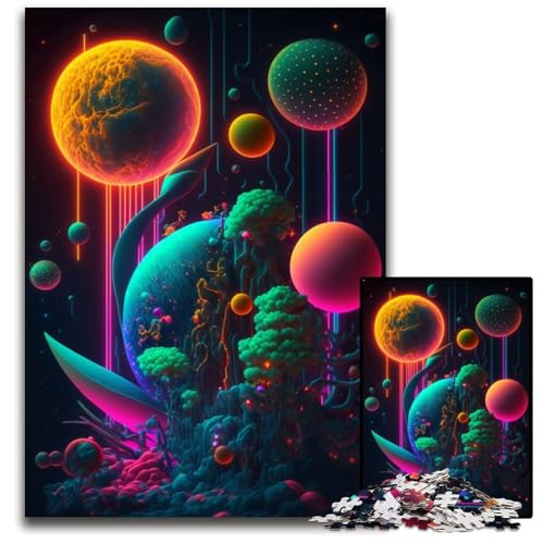Egzoworlds Puzzles für 1000 Teile aus Pappe, anspruchsvolles DIY-Denkspiel, perfektes Familienspiel oder dekoratives Geschenk, 26x38cm Egzoworlds Puzzles für 1000 Teile aus Pappe, anspruchsvolles DIY-Denkspiel, perfektes Familienspiel oder dekoratives Geschenk, 26x38cm von XHAXING