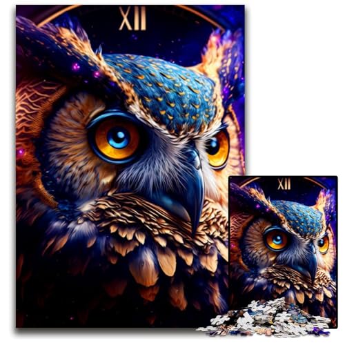 Eulen-Puzzle 1000 Teile für Erwachsene Schwierige Puzzles für Erwachsene Herausforderndes Denkspiel - Entspannendes Spielzeug für Teenager 26X38CM/10.23x14.96inch Eulen-Puzzle 1000 Teile für Erwachsene Schwierige Puzzles für Erwachsene Herausforderndes Denkspiel - Entspannendes Spielzeug für Teenager 26X38CM/10.23x14.96inch von XHAXING