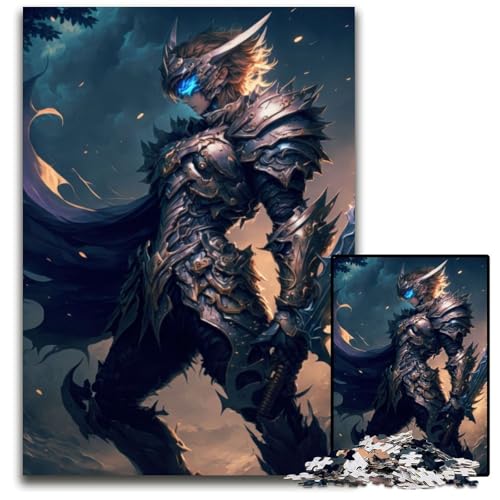 Himmlischer Krieger-Puzzle für 1000 Teile, Holzpuzzle, anspruchsvolles DIY-Denkspiel, perfektes Familienspiel oder dekoratives Geschenk, 50x75cm Himmlischer Krieger-Puzzle für 1000 Teile, Holzpuzzle, anspruchsvolles DIY-Denkspiel, perfektes Familienspiel oder dekoratives Geschenk, 50x75cm von XHAXING