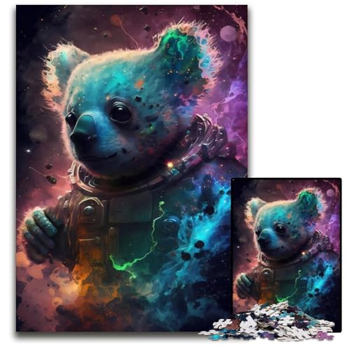 Koala Wondrous 1000-teiliges Puzzle, Holzpuzzle, DIY-Dekoration, Denksportaufgabe, für Erwachsene, Familie, 50x75cm Koala Wondrous 1000-teiliges Puzzle, Holzpuzzle, DIY-Dekoration, Denksportaufgabe, für Erwachsene, Familie, 50x75cm von XHAXING