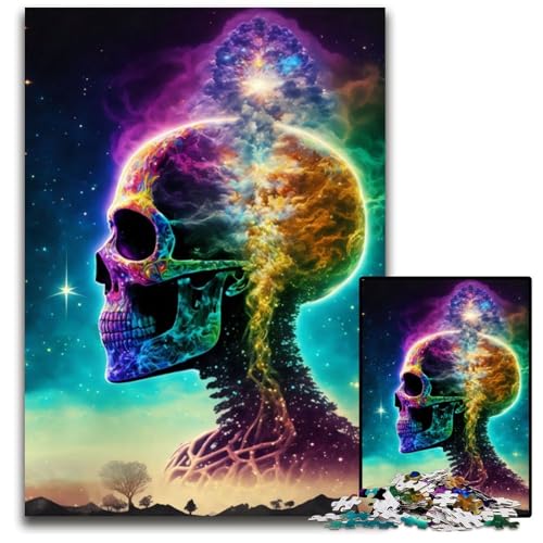 Mind Blown Puzzles 1000 Teile für Erwachsene Schwierige Puzzles für Erwachsene Herausforderndes Denkspiel - Entspannendes Spielzeug für Teenager 26X38CM/1023x1496inch von XHAXING