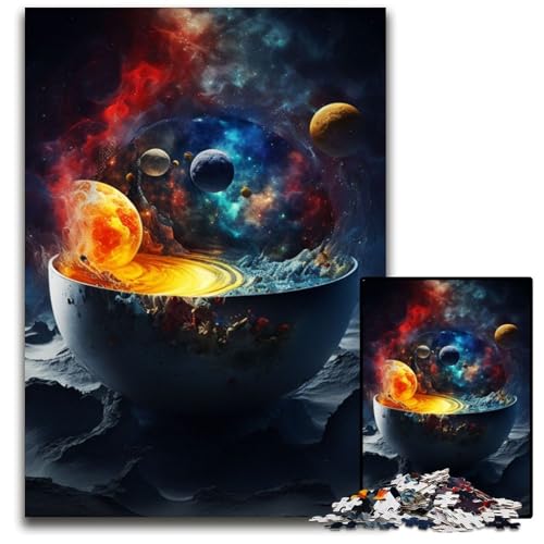 Primordial Universe Soup Puzzles 1000 Teile für Erwachsene Schwierige Puzzles für Erwachsene Herausforderndes Denkspiel - Entspannendes Spielzeug für Teenager 26X38CM/10.23x14.96inch Primordial Universe Soup Puzzles 1000 Teile für Erwachsene Schwierige Puzzles für Erwachsene Herausforderndes Denkspiel - Entspannendes Spielzeug für Teenager 26X38CM/10.23x14.96inch von XHAXING