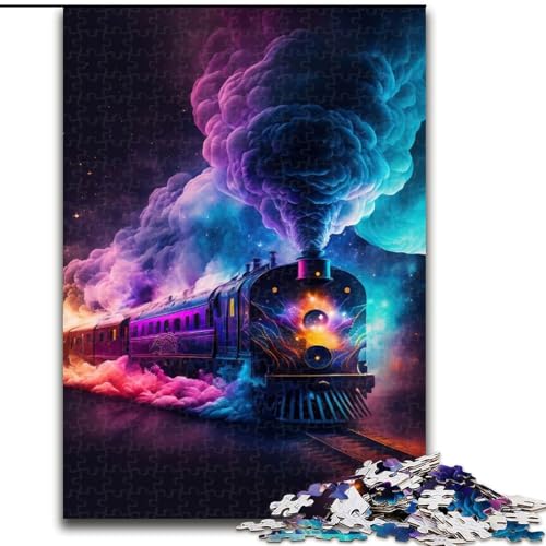 Puzzle 1000 Teile, Bunte Träume, Puzzle aus Holz, Entspannen und Herausfordern, Bunte Heimdekorationskunst, Freunde, 1000 Teile(50x75cm) von XHAXING