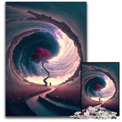Puzzle 1000 Teile, Cosmic Gateway, Schwierige Puzzles für Erwachsene, Lernaktivität zur Verbesserung kognitiver Fähigkeiten, 50x75cm Puzzle 1000 Teile, Cosmic Gateway, Schwierige Puzzles für Erwachsene, Lernaktivität zur Verbesserung kognitiver Fähigkeiten, 50x75cm von XHAXING