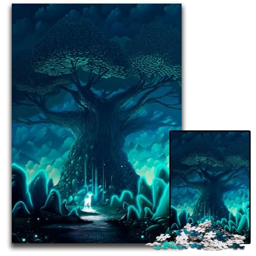 Puzzle 1000 Teile, Kristallbaum-Puzzle für Erwachsene, Eltern, Partner, Freunde – ab 14 Jahren, 26x38cm Puzzle 1000 Teile, Kristallbaum-Puzzle für Erwachsene, Eltern, Partner, Freunde – ab 14 Jahren, 26x38cm von XHAXING