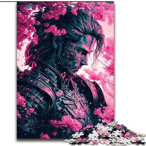 Puzzle 1000 Teile, Ninja-Puzzle aus Holz, Weihnachten, Halloween, Ostern, Neujahr, 1000 Teile(50x75cm) von XHAXING