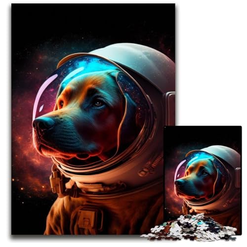 Puzzle 1000 Teile, Weltraum-Labrador-Retriever-Puzzle für Erwachsene, Eltern, Partner, Freunde – ab 14 Jahren, 50x75cm Puzzle 1000 Teile, Weltraum-Labrador-Retriever-Puzzle für Erwachsene, Eltern, Partner, Freunde – ab 14 Jahren, 50x75cm von XHAXING