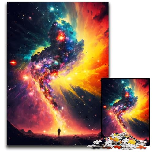 Puzzle 1000 Teile „Farben des Weltraums“, schwierige Puzzles für Erwachsene, anspruchsvolles Denkspiel für Teenager, Spaß für den Familienspieleabend, 26 x 38 cm Puzzle 1000 Teile „Farben des Weltraums“, schwierige Puzzles für Erwachsene, anspruchsvolles Denkspiel für Teenager, Spaß für den Familienspieleabend, 26 x 38 cm von XHAXING