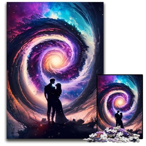 Puzzle 1000 Teile „Love of Cosmos“ Puzzle für Erwachsene, Eltern, Partner, Freunde – ab 14 Jahren, 50x75cm Puzzle 1000 Teile „Love of Cosmos“ Puzzle für Erwachsene, Eltern, Partner, Freunde – ab 14 Jahren, 50x75cm von XHAXING