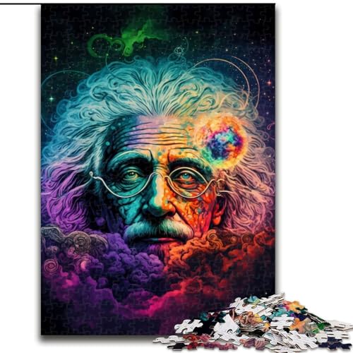 Puzzle 1000 Teile Cosmic Genius aus Pappe, Weihnachten, Halloween, Ostern, Neujahr, 1000 Teile(26x38cm) von XHAXING