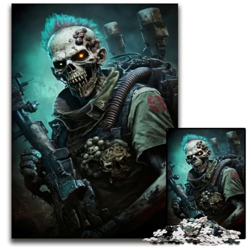 Puzzle 1000 Teile Dead Army Schwierige Puzzles für Erwachsene Herausforderndes Denkspiel für Teenager, Spaß am Familienspieleabend 26X38CM/10.23x14.96inch Puzzle 1000 Teile Dead Army Schwierige Puzzles für Erwachsene Herausforderndes Denkspiel für Teenager, Spaß am Familienspieleabend 26X38CM/10.23x14.96inch von XHAXING