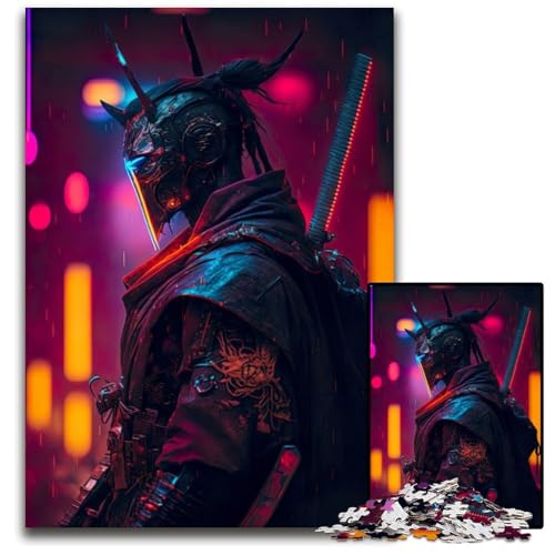Puzzle 1000 Teile Future Man Puzzle für Erwachsene Eltern, Partner, Freunde - Alter 14+ 26X38CM/1023x1496inch von XHAXING