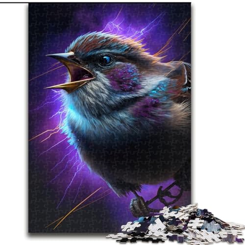 Puzzle 1000 Teile Lightning Sparrow Puzzles aus Holz, Weihnachten, Halloween, Ostern, Neujahr 1000 Stück(50x75cm) von XHAXING