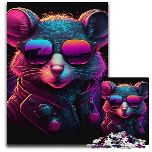 Puzzle 1000 Teile Synth Mouse Holzpuzzle Heimaktivität für Feiertage, Geburtstage und Familienspieleabende 50x75CM/19.68x29.52inch Puzzle 1000 Teile Synth Mouse Holzpuzzle Heimaktivität für Feiertage, Geburtstage und Familienspieleabende 50x75CM/19.68x29.52inch von XHAXING