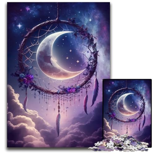 Puzzle 1000 Teile Traumfänger, Schwierige Puzzles für Erwachsene, Herausforderndes Denkspiel für Teenager, Spaß am Familienspieleabend, 50x75cm Puzzle 1000 Teile Traumfänger, Schwierige Puzzles für Erwachsene, Herausforderndes Denkspiel für Teenager, Spaß am Familienspieleabend, 50x75cm von XHAXING