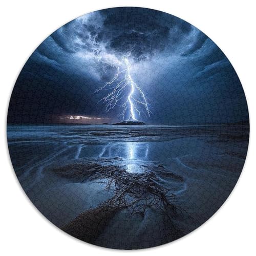 Puzzle 1000 Teile für Erwachsene, Alien-Landschaft, Papierpuzzle, Denksportaufgabe, Spiel für Erwachsene, interaktive Familienaktivität (67,5 x 67,5 cm) von XHAXING