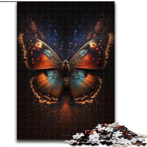 Puzzle 1000 Teile für Erwachsene, Art Dream Butterfly Puzzle aus Pappe, Geschenk für Männer und Frauen, Alltag und besondere Anlässe, 1000 Teile(26x38cm) von XHAXING